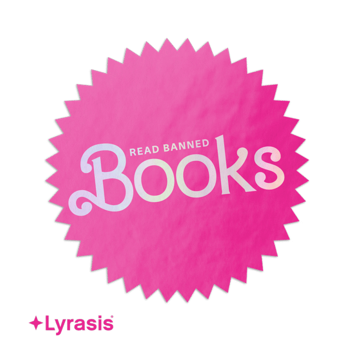 Barbie Sticker Image of Read Banned Books Sticker