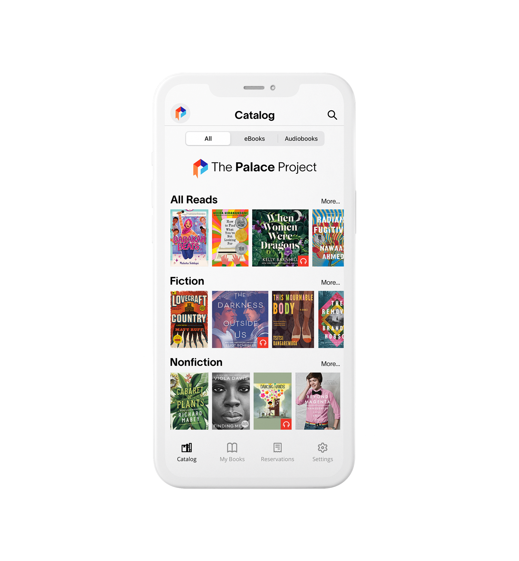 Palace Device Image of Palace App on Smartphone