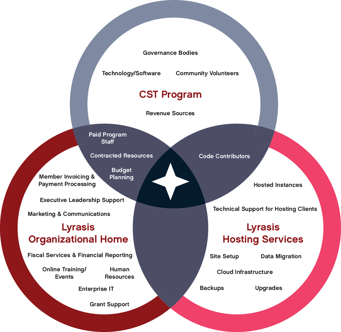 Org Home Venn Organizational Home Venn
